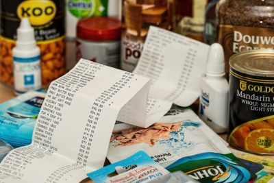 money-saving tips for grocery shopping: a bill