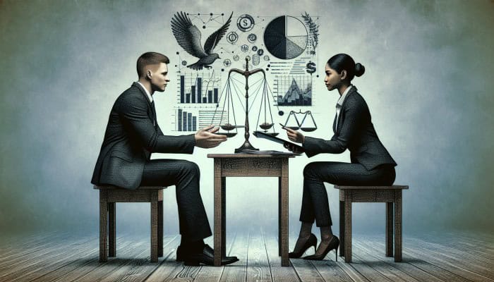 Consolidating Debt On A Tight Budget: Essential Tips | DCL Person negotiating debt terms with creditor, using financial documents on a desk.