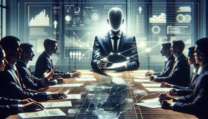 Combining Debt Settlement with Consolidation: Essential Guide | DCL A person confidently negotiating with creditors in a professional office setting, surrounded by financial documents and charts.