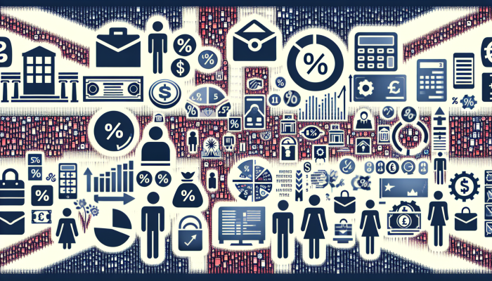 Debt Consolidation vs Personal Loans: A UK Guide | DCL Infographic showing personal loan options in the UK with graphs and icons on a Union Jack background.