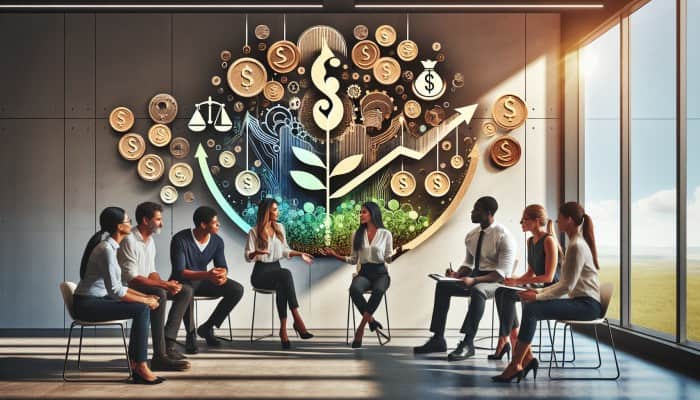 How Credit Counseling Beats Consolidation Loans: A Guide | DCL How Credit Counseling Beats Consolidation Loans: A diverse group receiving personalized financial advice from a credit counselor in an office, with educational materials.