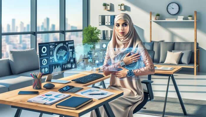 How Remote Work Affects Debt Consolidation: UK Insights | DCL A person in a modern home office with new tech and ergonomic furniture, parked car in background showing reduced commuting costs.