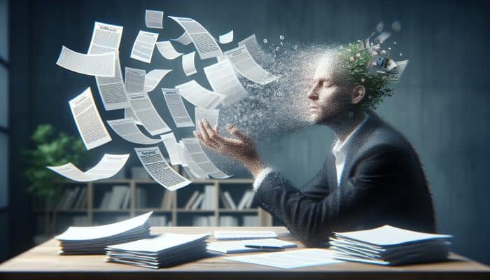 Debt Consolidation Loan Pitfalls to Dodge: Person relieved as multiple debts merge into one clear loan document with lower interest rate.